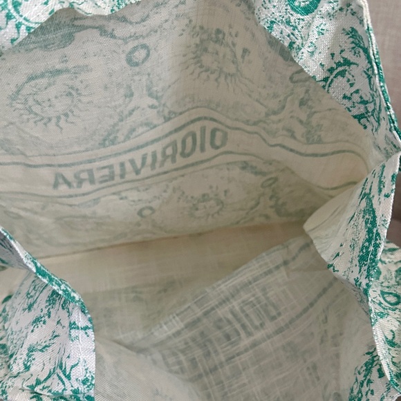 Green fabric Dior tote- brand new - Picture 5 of 5